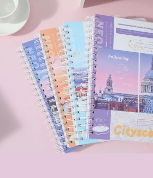 A5 Spiral Notebook with Dividers