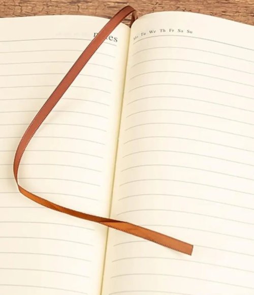 A5 Thickened Business Notebook Deer Head Design PU Leather Hardcover 360 Pages