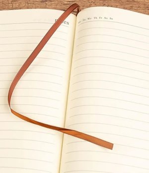 A5 Thickened Business Notebook Deer Head Design PU Leather Hardcover 360 Pages
