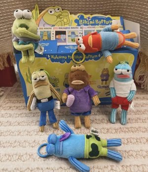 SpongeBob Bikini Bottom Buddies Series Confirmed Blind Box Plush Pendant
