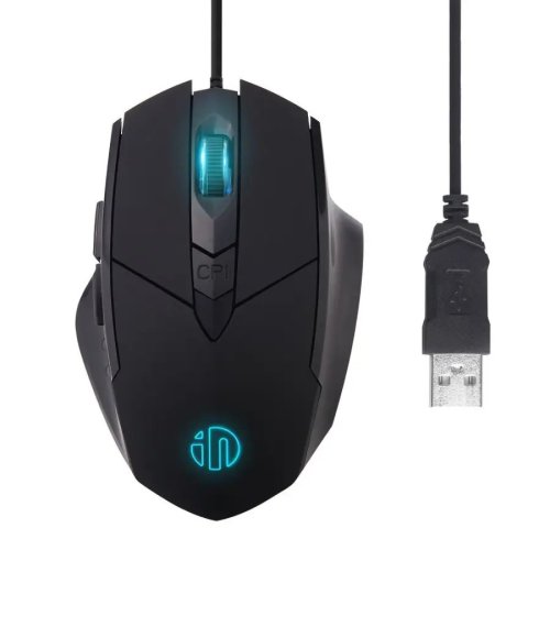 inphic USB Wired Mouse 4800 DPI Ergonomic PC Computer Laptop Gaming Mouse