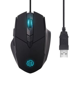 inphic USB Wired Mouse 4800 DPI Ergonomic PC Computer Laptop Gaming Mouse
