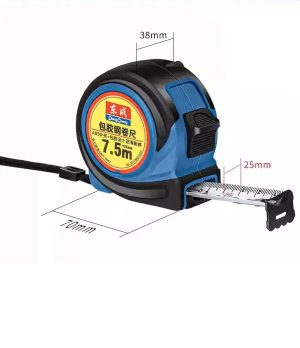 Dong Cheng branded steel tape measures available in lengths of 3m, 5m, 7.5m, 10m Pocket Ruler