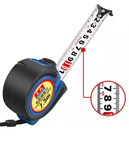 Dong Cheng branded steel tape measures available in lengths of 3m, 5m, 7.5m, 10m Pocket Ruler