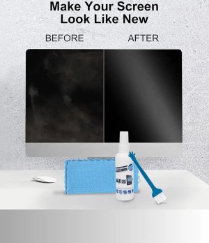 Screen Cleaner Kit - Best for LED & LCD TV, Computer Monitor, Laptop, and Other Screens