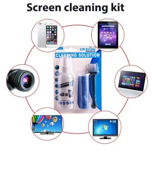 Screen Cleaner Kit - Best for LED & LCD TV, Computer Monitor, Laptop, and Other Screens