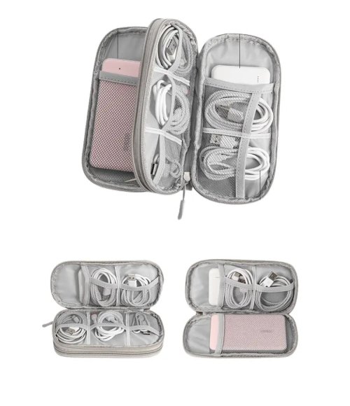 Electronic Accessories Organizer Cable Storage Travel Case
