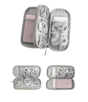 Electronic Accessories Organizer Cable Storage Travel Case