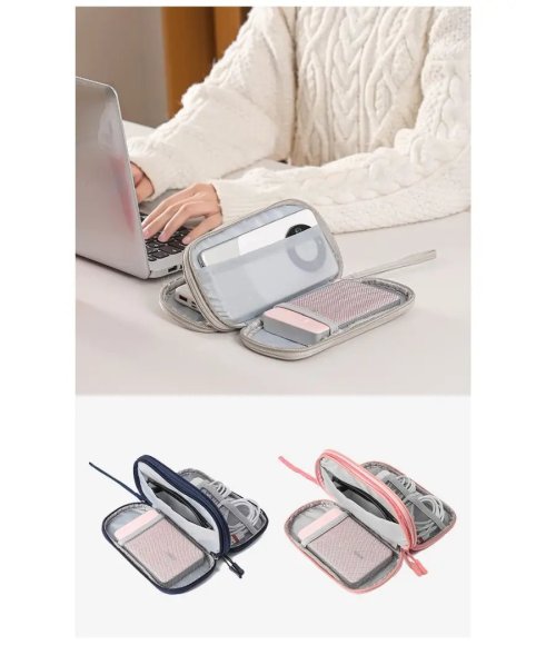 Electronic Accessories Organizer Cable Storage Travel Case