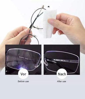Eyeglasses Cleaning Lens Wipes, Anti Fogging Wipes for Glasses 25 pcs