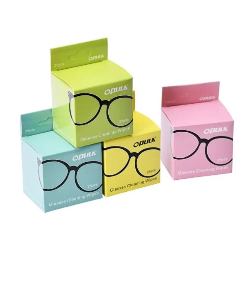 Eyeglasses Cleaning Lens Wipes, Anti Fogging Wipes for Glasses 25 pcs