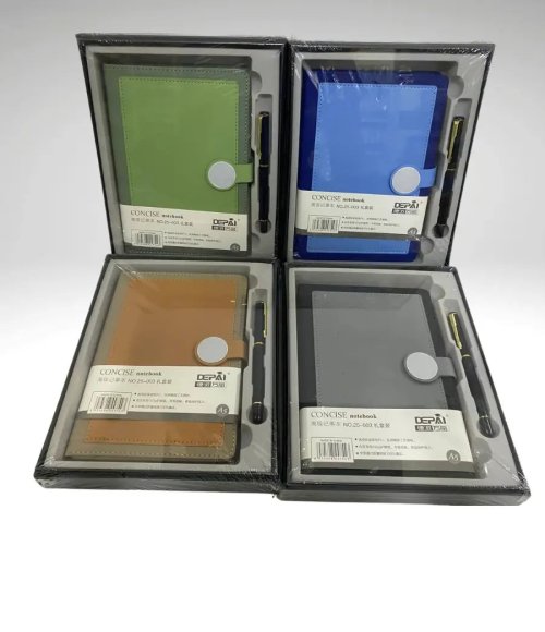 Gift Box Leather Notebook A5 No.: 25-003