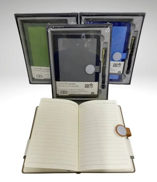 Gift Box Leather Notebook A5 No.: 25-003