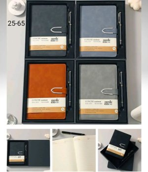 Gift Box Leather Notebook A5 No.: 25-65