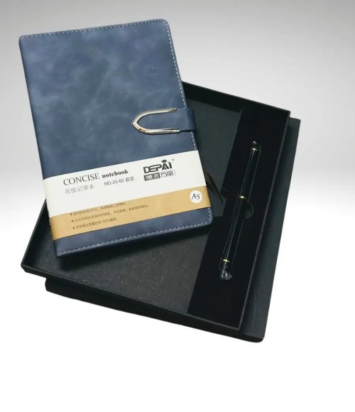 Gift Box Leather Notebook A5 No.: 25-65