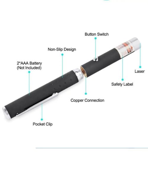 Laser Pointer Pen Sight For Presentations Teaching Children Entertainment