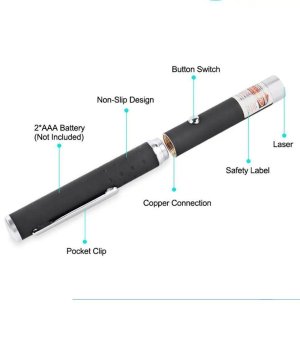 Laser Pointer Pen Sight For Presentations Teaching Children Entertainment