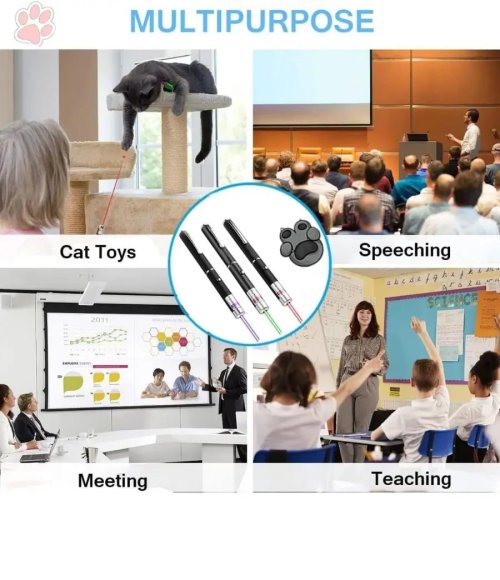 Laser Pointer Pen Sight For Presentations Teaching Children Entertainment