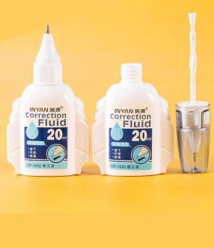 2 in 1 Quick-Drying Non-Toxic Corrective Fluid