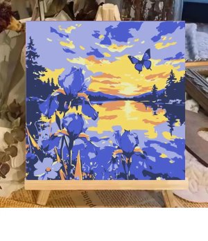 DIY Paint by Numbers Canvas 20x20cm