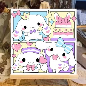 DIY Paint by Numbers Canvas 20x20cm