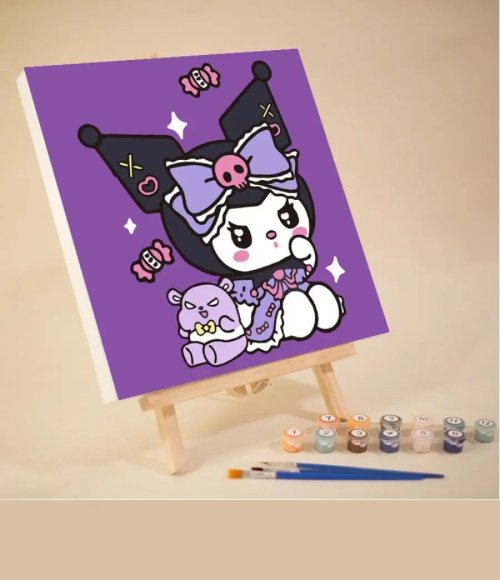 DIY Paint by Numbers Canvas 20x20cm