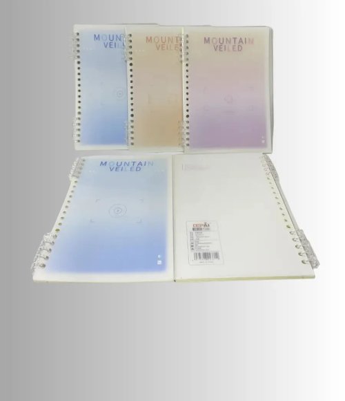 A5 Refillable Disc-Bound Notebook 50 Pages