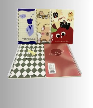 A5 Cute Spiral Notebook 60 Pages