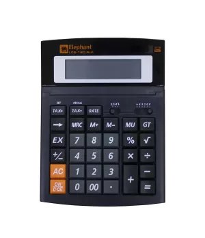 ELEPHANT Illumix Calculator Desktop L02-12D BLK – Black