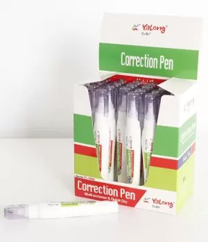 Yalong yl-140a quick dry correction pen 8ml - white