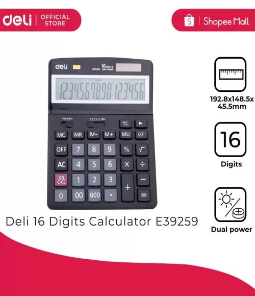 Deli E39259 Calculator 16-digit