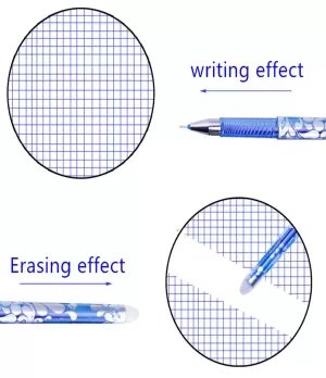 Erasable Gel Pen 0.5mm Yalong YL212620 (Blue Ink)