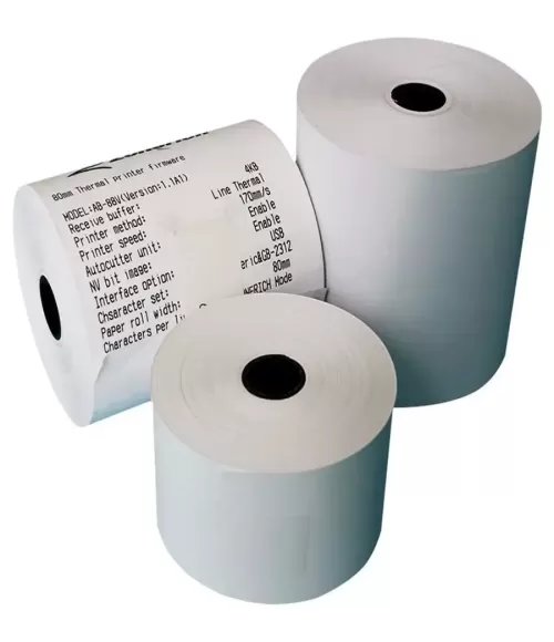 Thermal Receipt Paper Rolls (80x80mmx2pc / 57x40mmx10pc / 57x30mmx10pc)