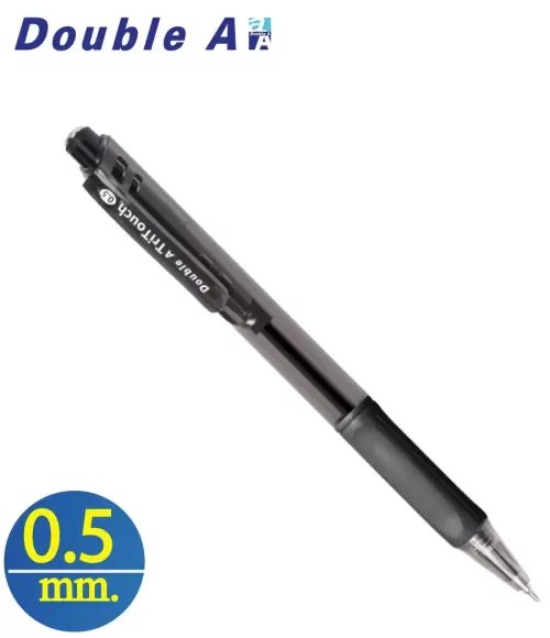 DOUBLE A TRITOUCH BALL PEN 0.5MM BLACK