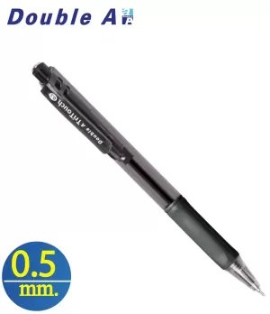 DOUBLE A TRITOUCH BALL PEN 0.5MM BLACK