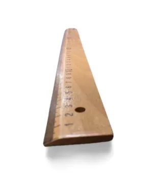 Wooden Ruler Straight type 50cm. Premium quality Wood, Fine finished