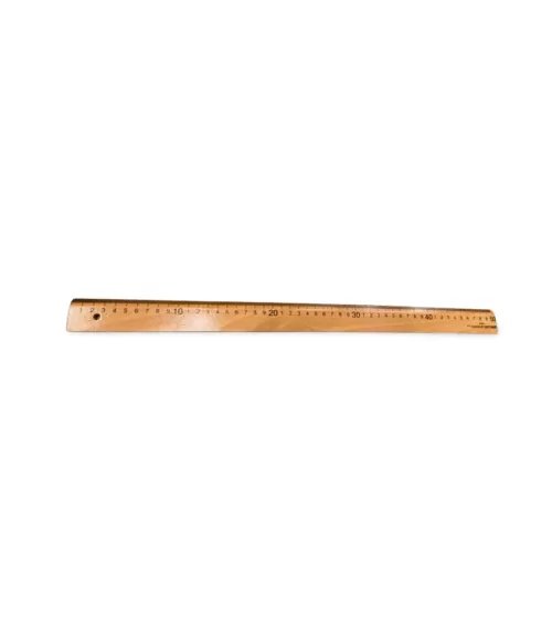 Wooden Ruler Straight type 50cm. Premium quality Wood, Fine finished