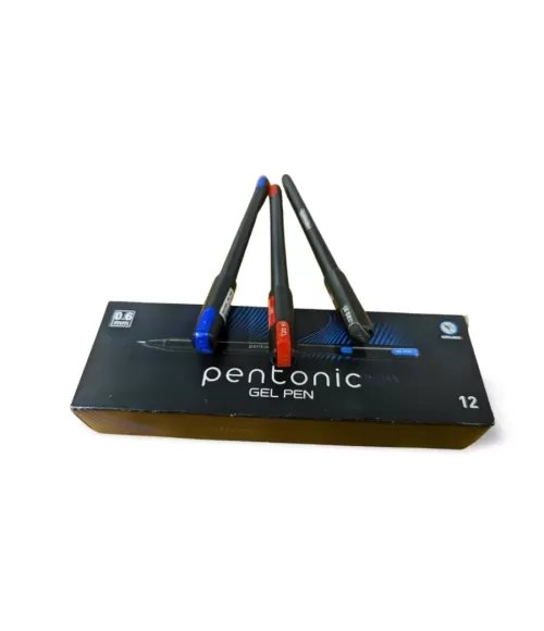 Pentonic Gel Pen 0.6mm (Blue & Red & Black)