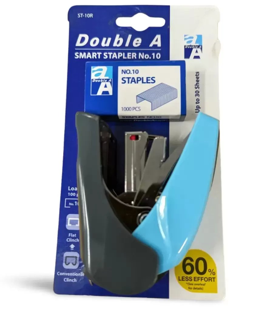 Smart Stapler No.10 Double A & 1 box (1000pcs) Staples