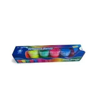 Yalong Gouache Neon Colors Box-Tempera Paints-6 colors