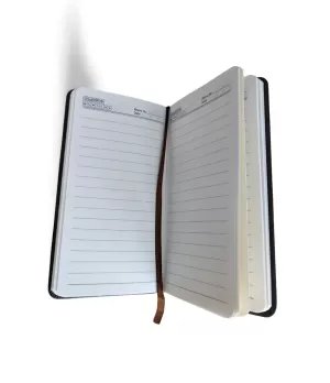 Leather Cover Senior Notebook 48K