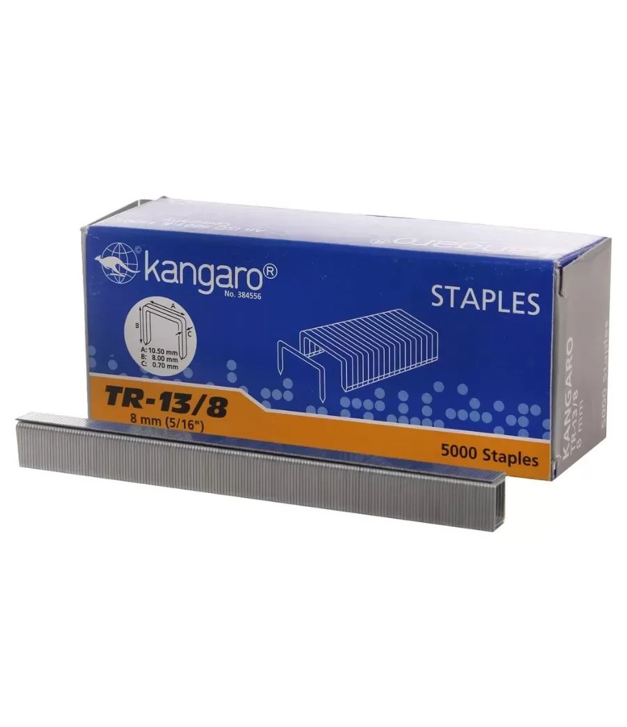 Kangaro TR-13/8 Heavy Duty Staples Gun Tackers 5000-pack