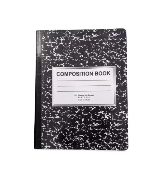 Ruled Flex Cover (Black) Composition Book (24.77 x 19.0cm) 100 Sheet