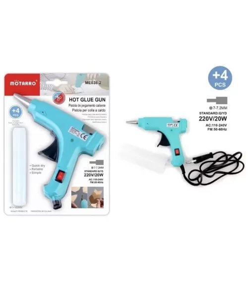 Motarro ME038-2 Electric Glue Gun 7mm 20W