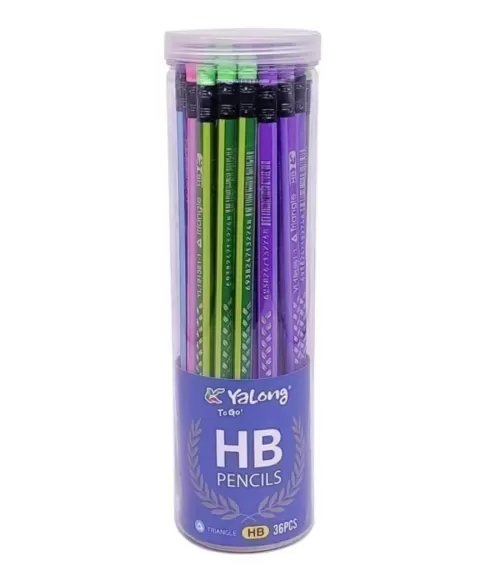 36 Pcs/Set Yalong HB Lead Pencils