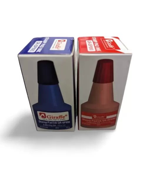 Giraffe Stamp Pad Ink Blue Red 30ml GR-SP890