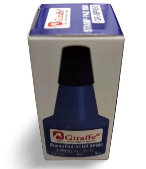 Giraffe Stamp Pad Ink Blue Red 30ml GR-SP890