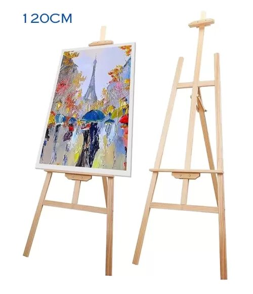 Wooden Easel Stand 120cm Drawing Board Frame Canvas Table MOTARRO