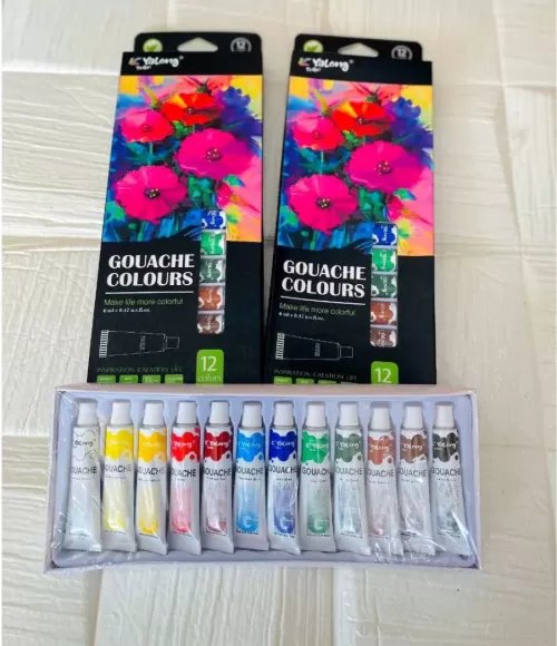 Gouache Color – 6ml x 12 Pcs