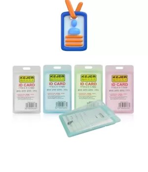 54 x 85mm Plastic PP ID Card Holder T-766V